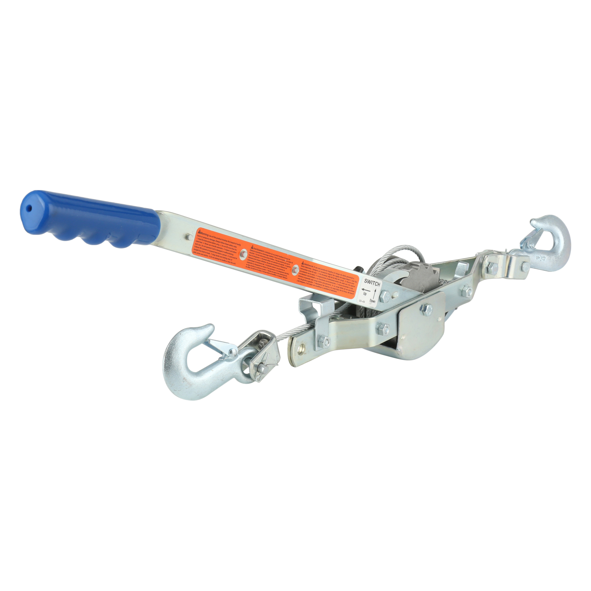 American Power Pull, 1 Ton Professional Power Pull with 12ft Pull, Single Line Lift Capacity 2000 lb, Model# 144